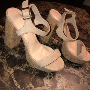 Wedge heels